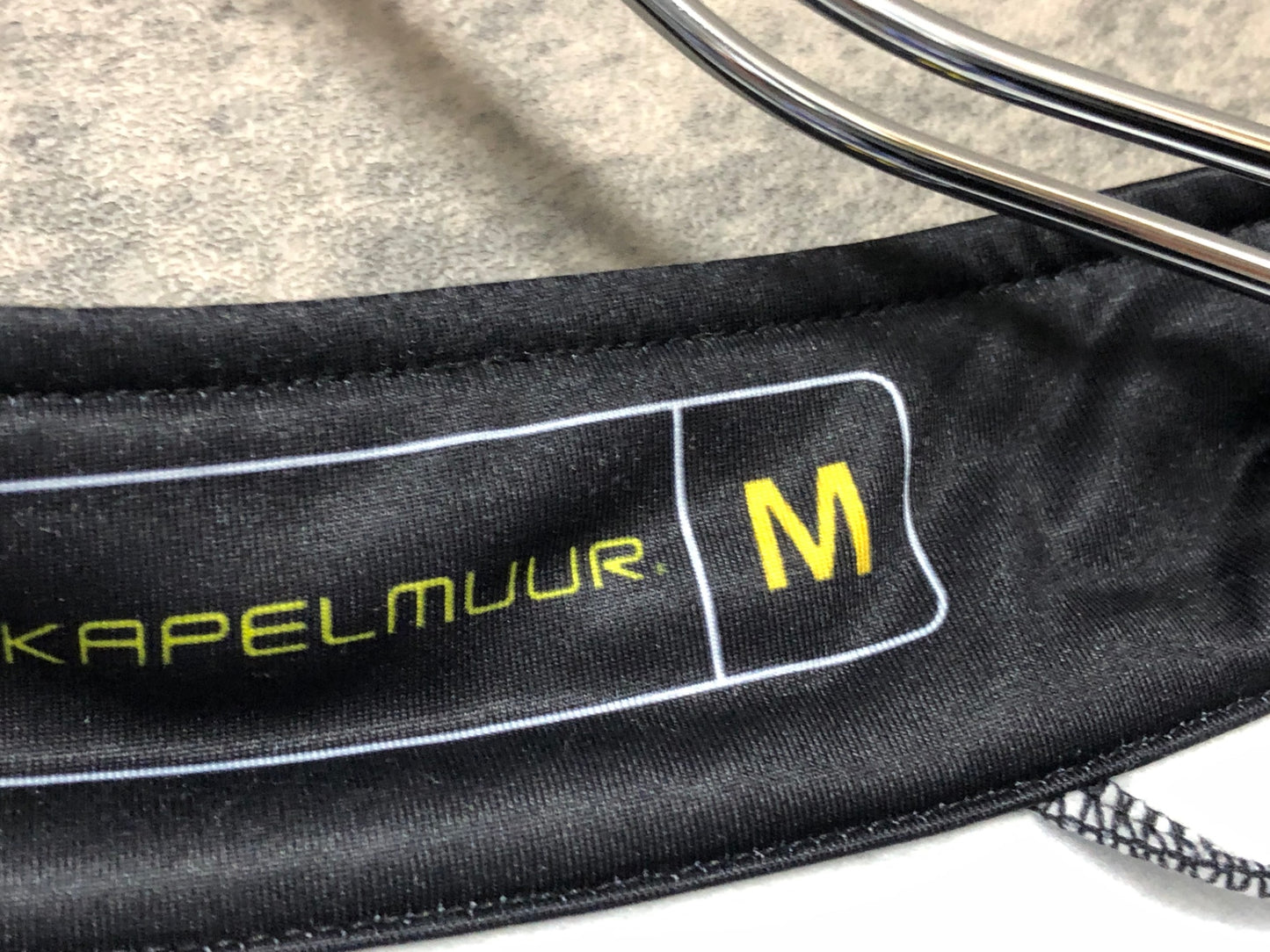 JB708 カペルミュール KAPELMUUR 長袖 サイクルジャージ 黒 裏起毛 M