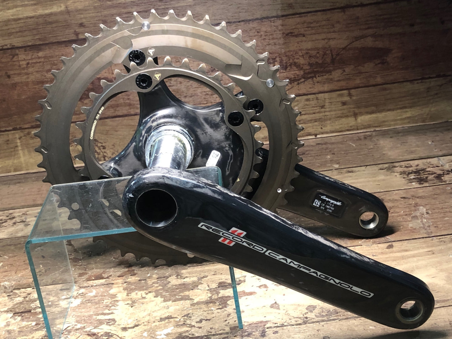 IJ024 カンパニョーロ Campagnolo RECORD クランクセット 50/34 172.5mm 11S 4arm