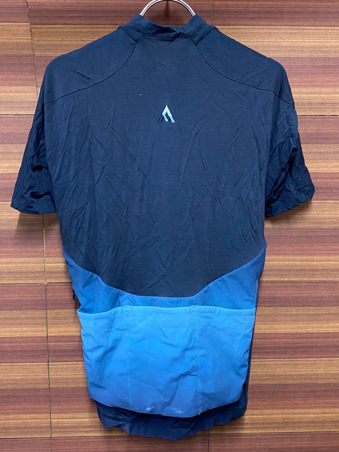 IU046 セブンメッシュ 7MESH 半袖 サイクルジャージ S ネイビー