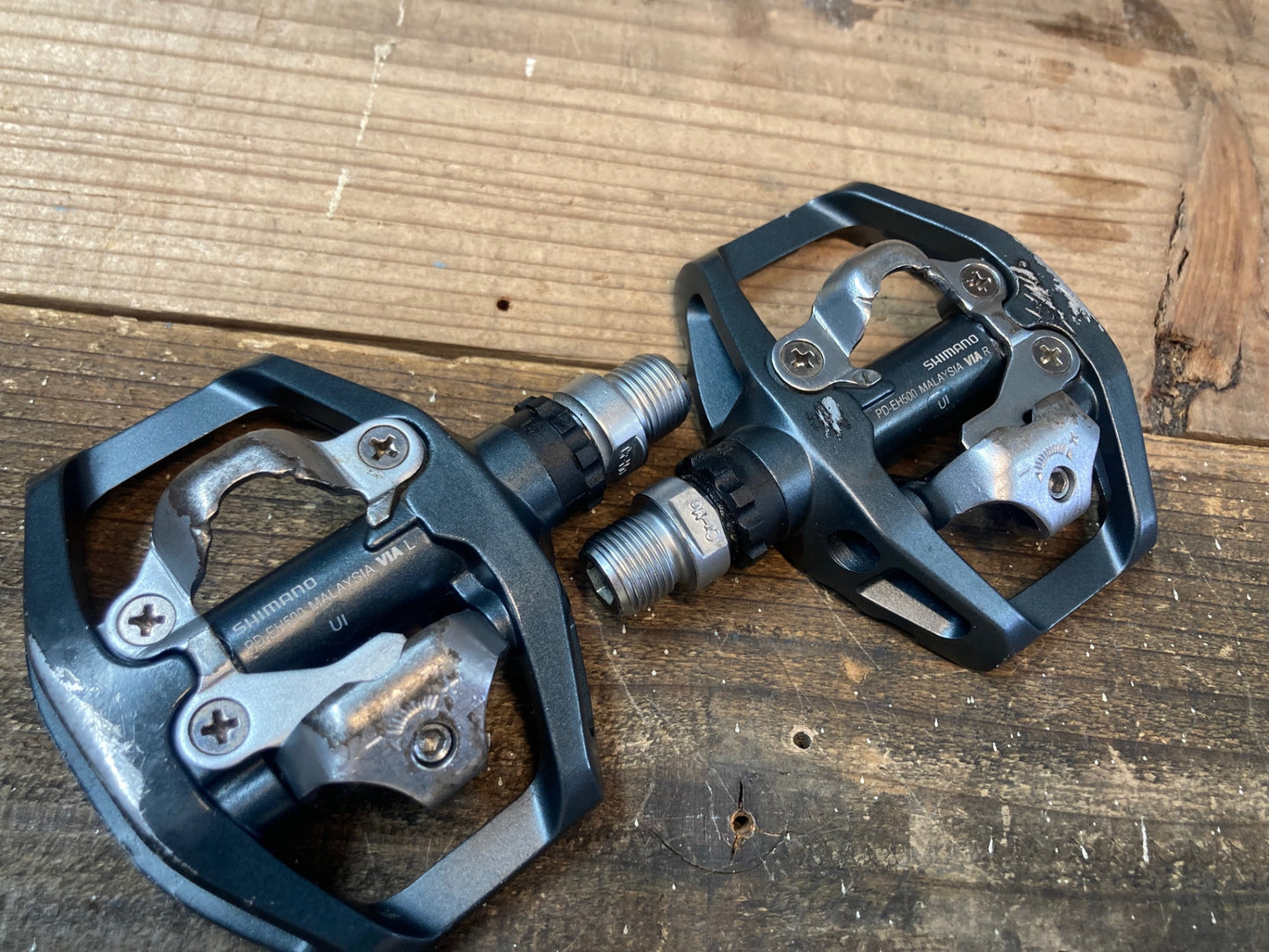 IO977 シマノ SHIMANO PD-EH500 ビンディングペダル SPD ※傷あり