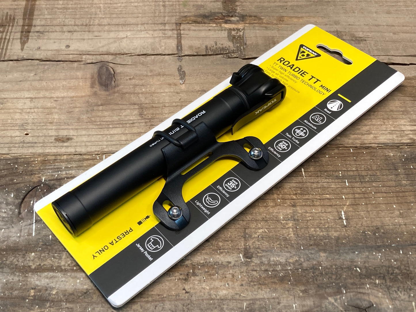 IN977 トピーク TOPEAK ROADIE TT 携帯空気入れ 黒