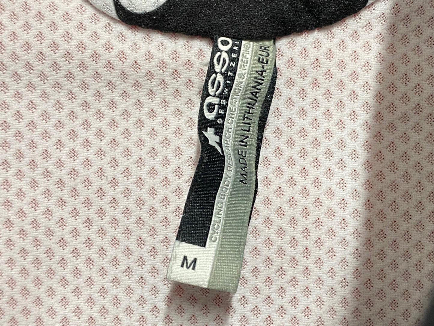 IT814 アソス assos iJ.habu 5 長袖 サイクルジャケット 赤 黒 M 裏起毛