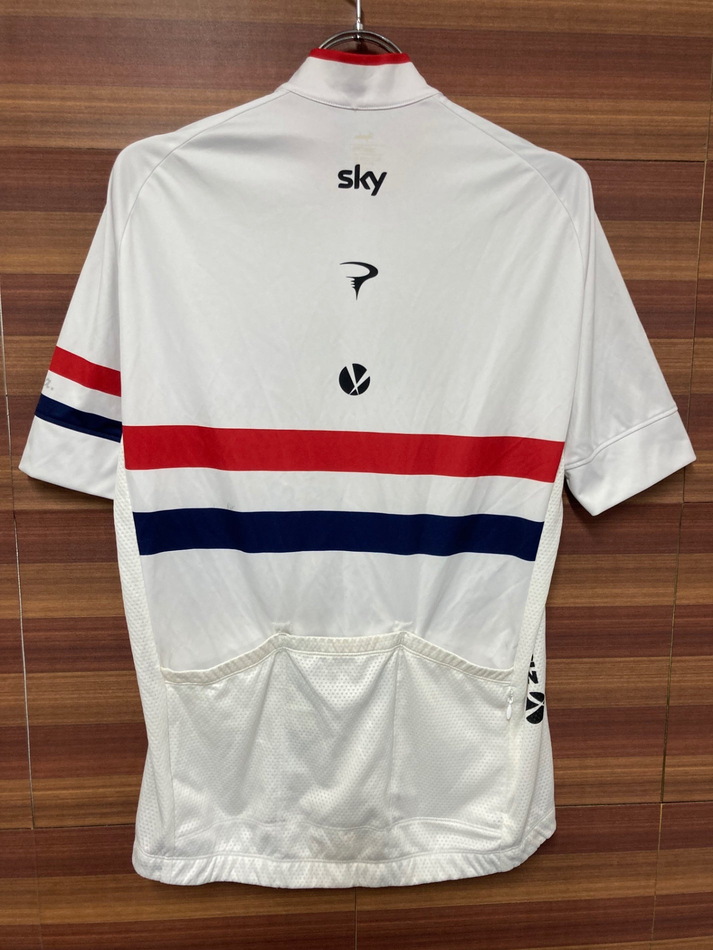 IF150 ラファ rapha 半袖 サイクルジャージ 白 M team sky