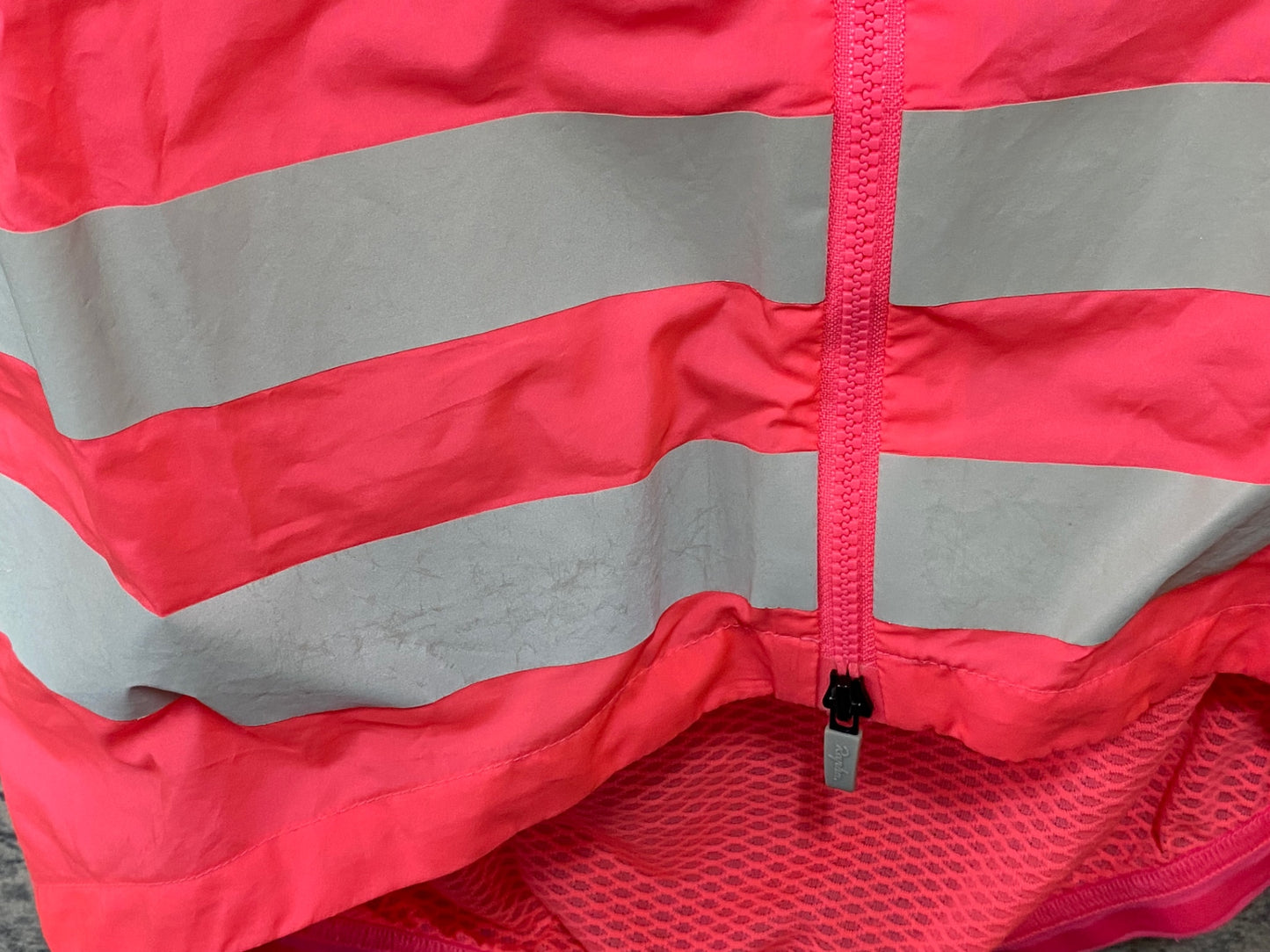 JA554 ラファ Rapha RCC PRO TEAM LIGHTWIGHT WIND GILET ジレ サイクルベスト ピンク S