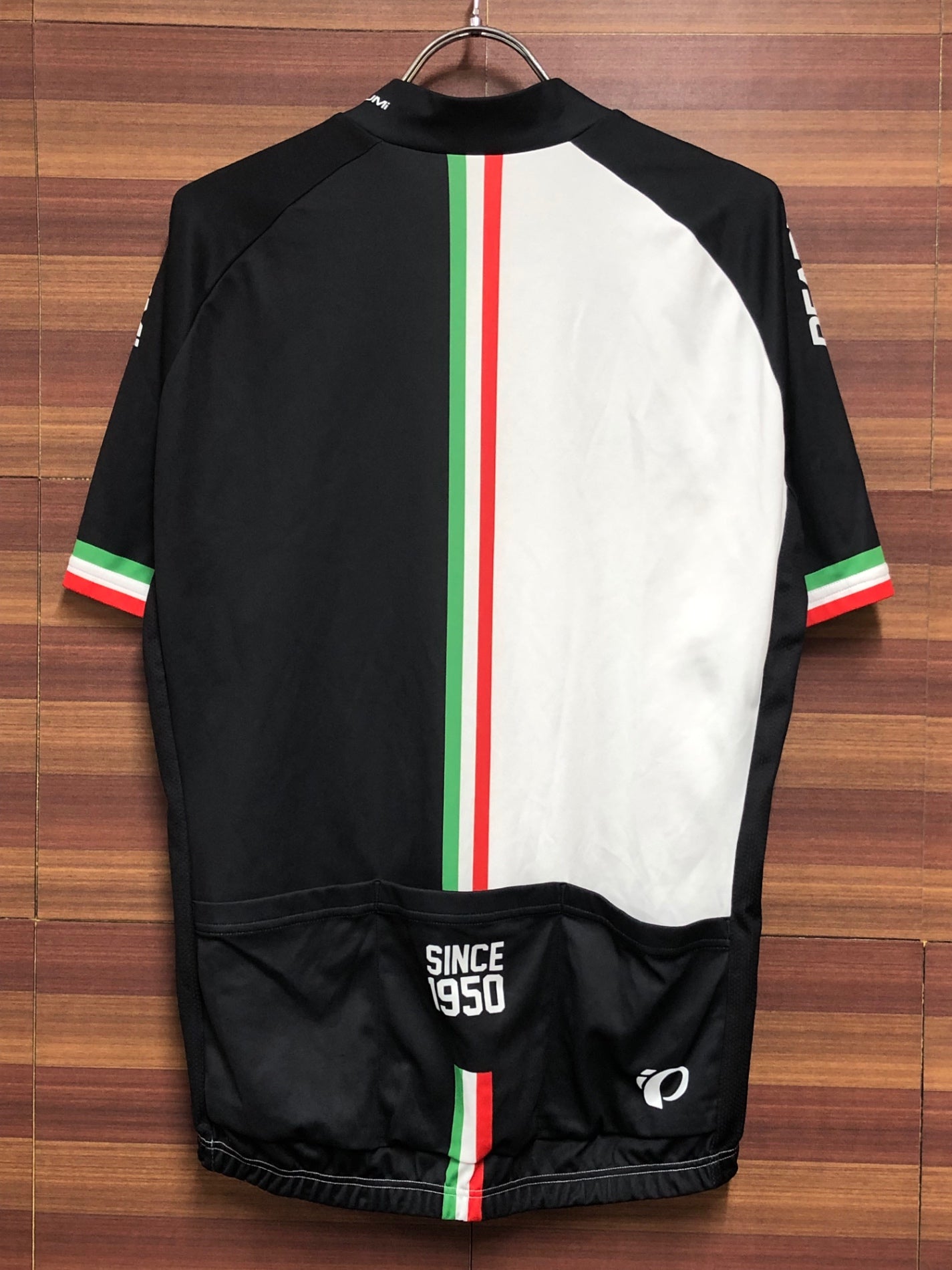 IJ725 パールイズミ PEARL iZUMi サイクルジャージ 半袖 白 XL