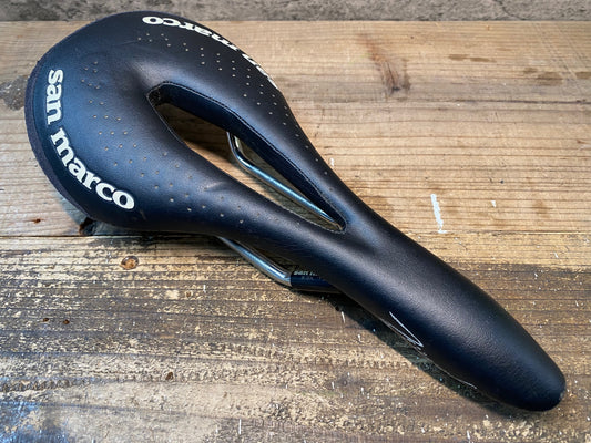 IT989 サンマルコ san marco ゾンコラン Zoncolan サドル 黒 XSILITE ※しなり大 ジャンク