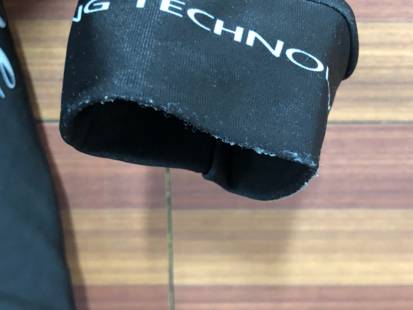 IP092 ジェッセージ GSG 長袖 サイクルジャージ 黒 L 裏起毛