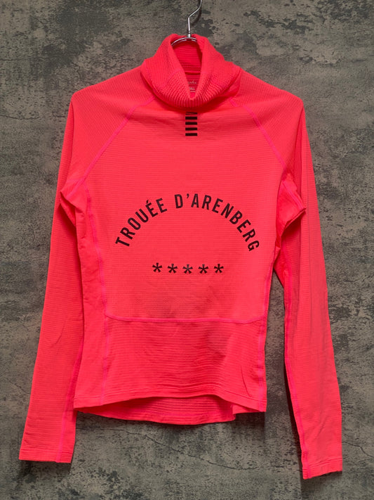 IV527 ラファ Rapha PRO TEAM THERMAL BASE LAYER 長袖 べースレイヤー ピンク S