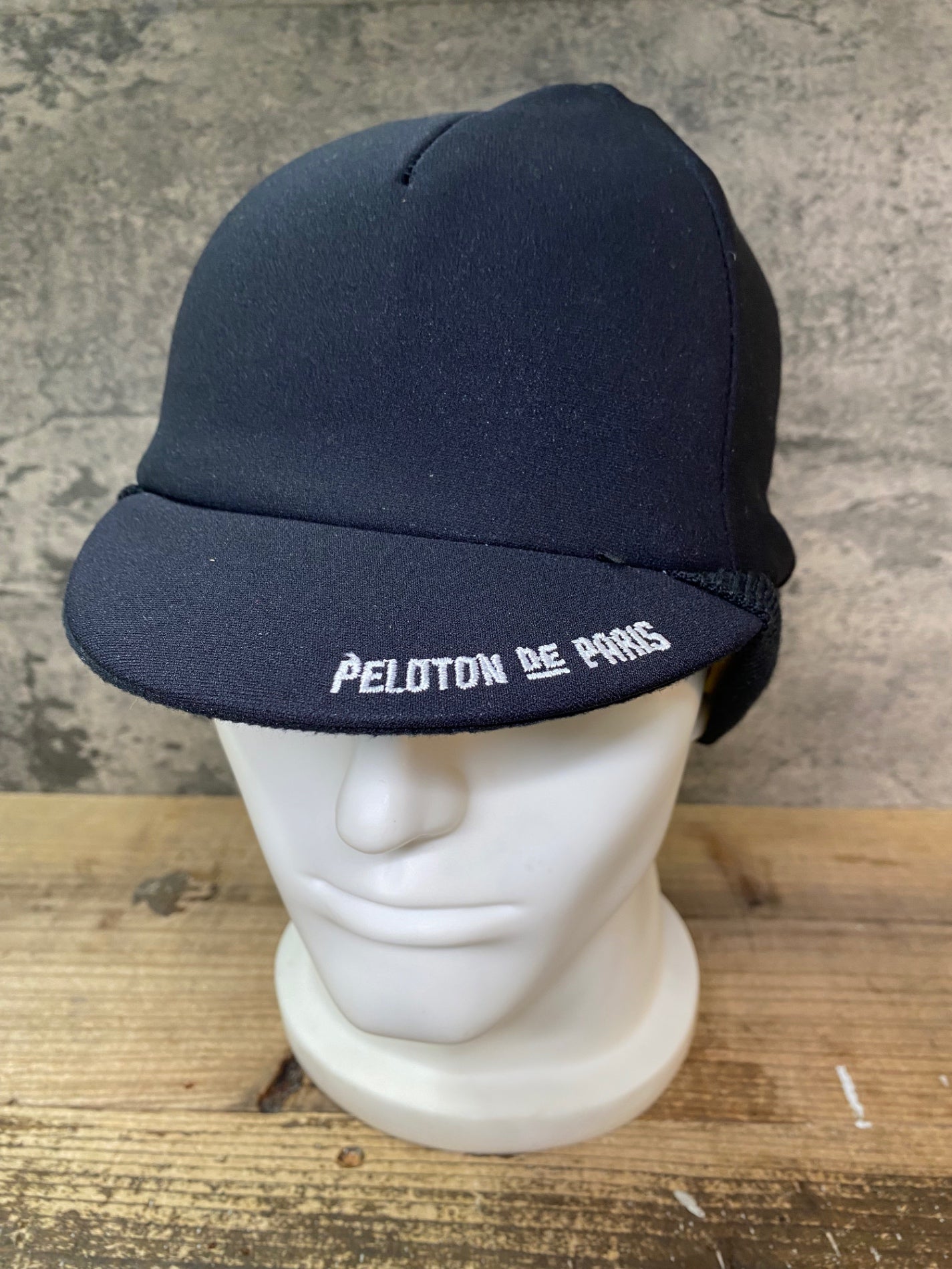 JC068 プロトンドパリ Peloton de Paris Hiver Cap ウインターキャップ 黒 ワンサイズ