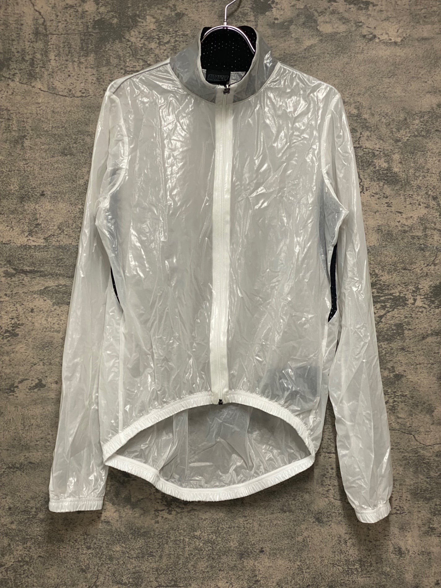 IZ859 ビオレーサー BIORACER 長袖 ウィンドブレーカー 白 M