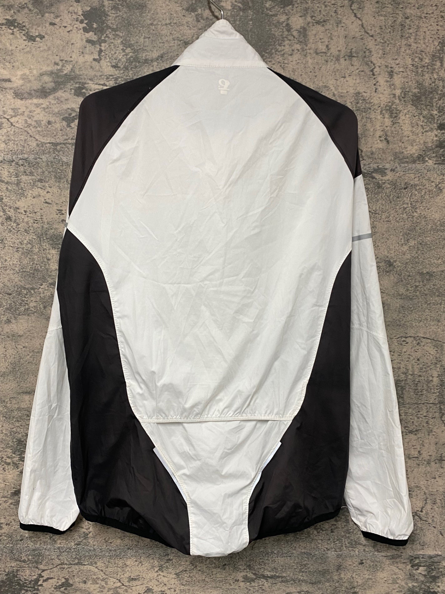 IZ545 パールイズミ PEARL iZUMi 長袖ウィンドブレーカー 白 S 擦れ 汚れ