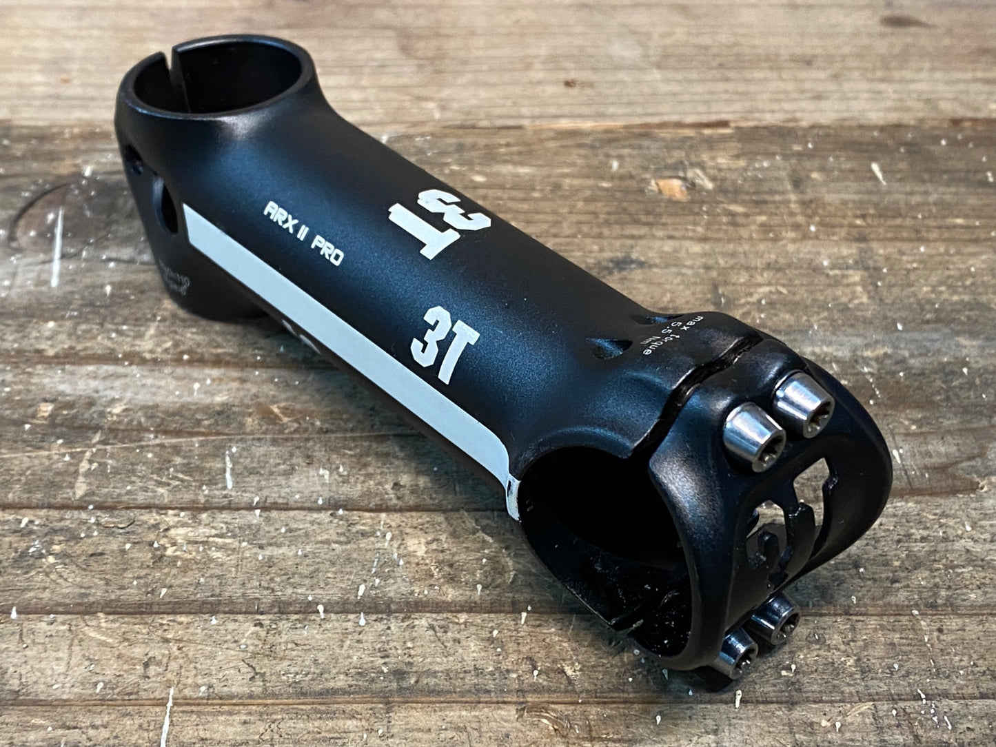 IO399 3T ARX Ⅱ PRO アルミステム 黒 110mm Φ31.8 OS 6°