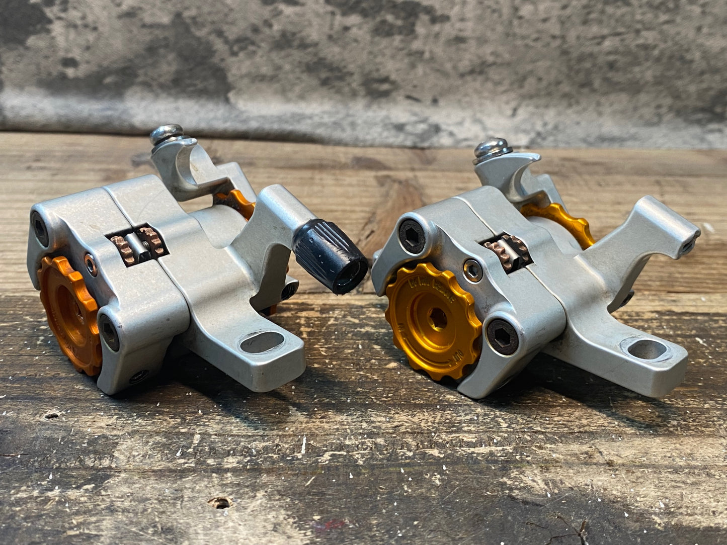 IT183 ポールコンポーネント PAUL COMPONENT クランパー KLAMPER 機械式ディスクブレーキキャリパーセット ポストマウント ショートプル シルバー