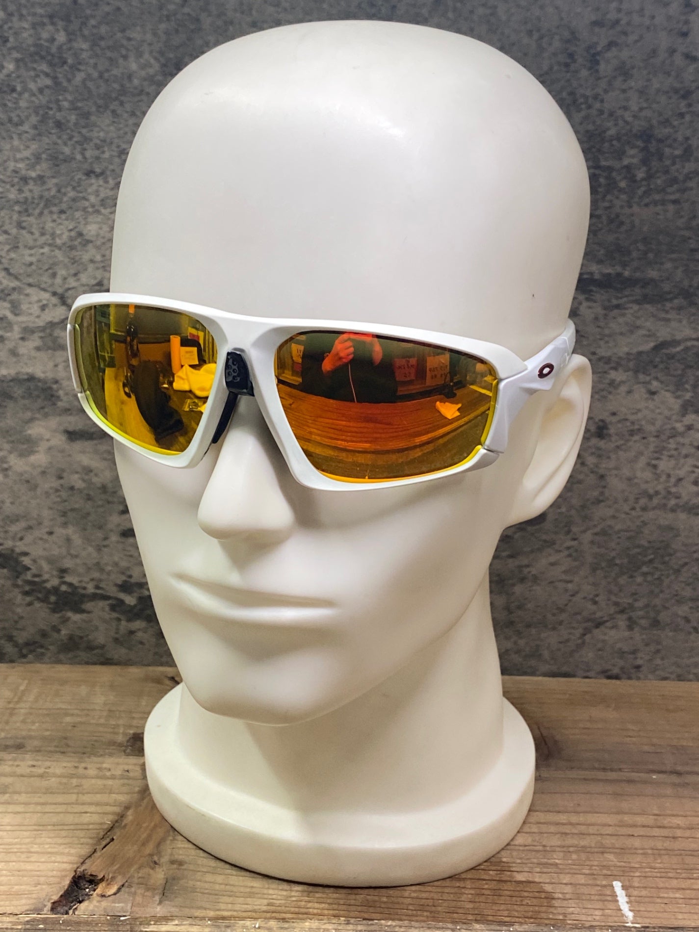 IN543 オークリー OAKLEY FIELD JACKET サングラス アイウェア 白 PRIZMレンズ