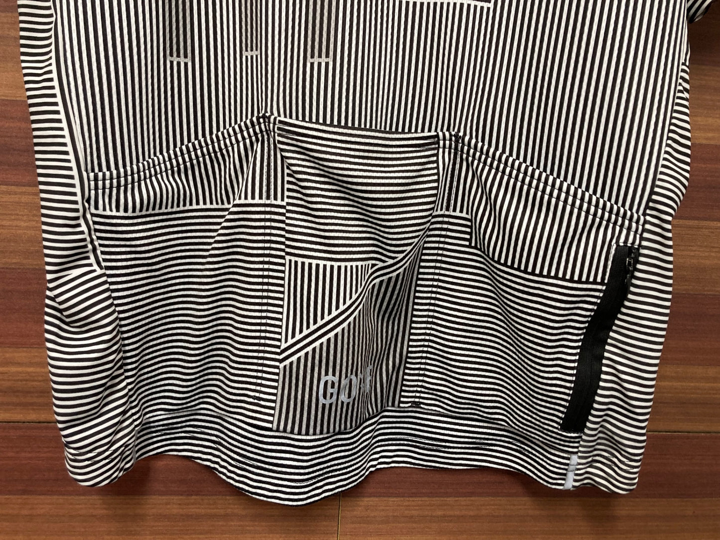 IL134 ゴア GORE BIKE WEAR 半袖 サイクルウェア アジアLサイズ 白黒