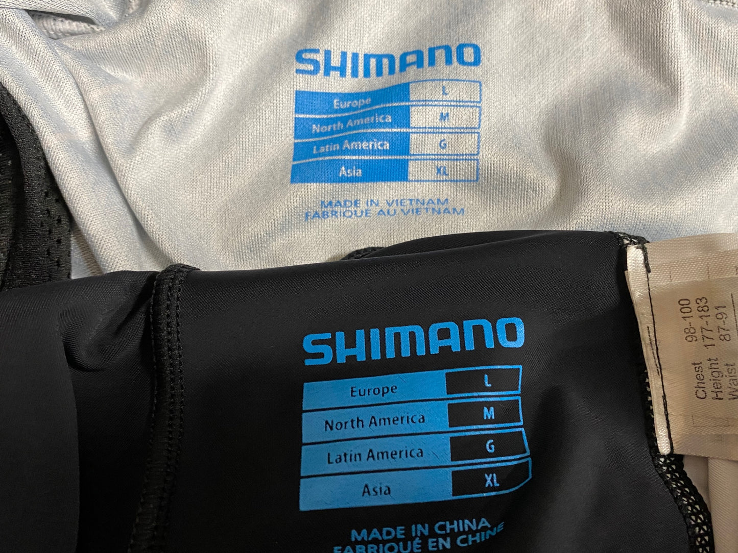 IF496 シマノ SHIMANO 半袖サイクルウェア ビブショーツ 上下セット 深緑 XL