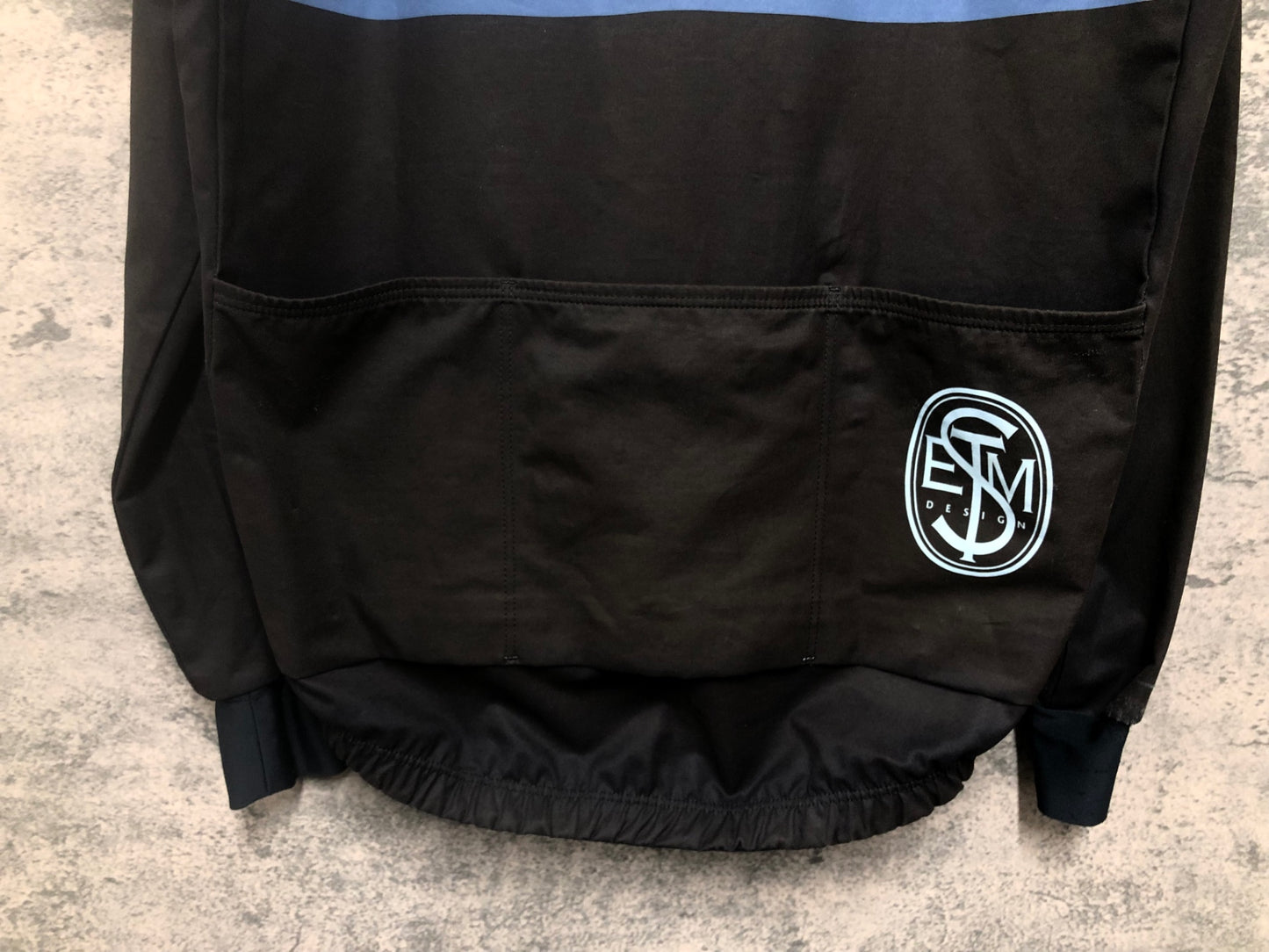 IW547 ステムデザイン STEM DESINE 長袖 サイクルジャージ 黒 サイズ不明 ※スレ