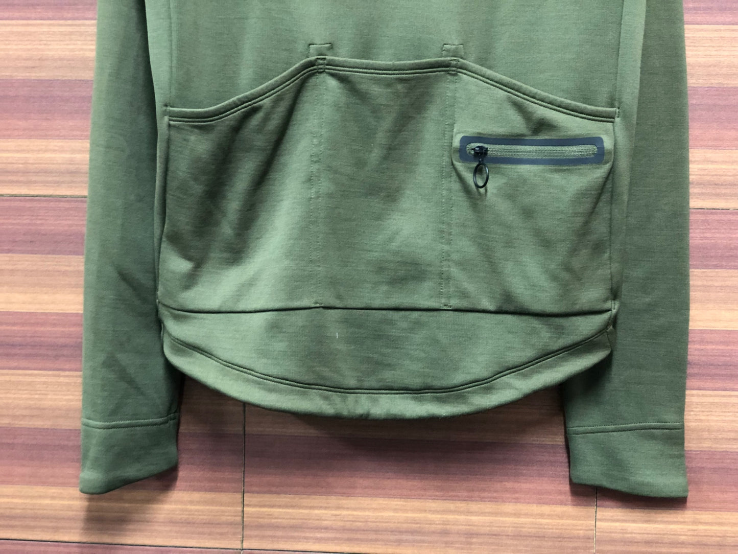 IQ374 ラファ Rapha CLASSIC LONG SLEEVE JERSEY Ⅱ 長袖 サイクルジャージ 緑 M