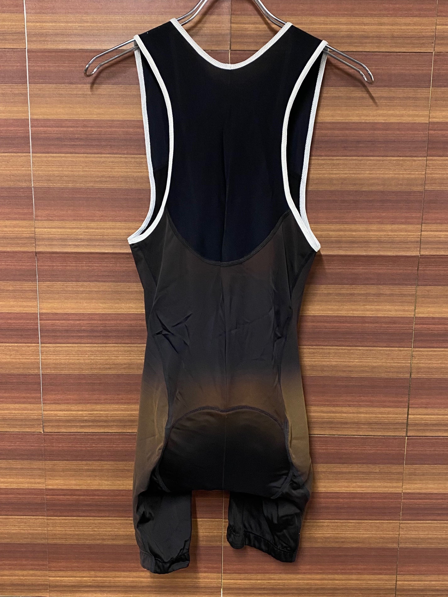 IN518 イザドア Isadore ビブショーツ 黒 茶 S ※パッド内側汚れ