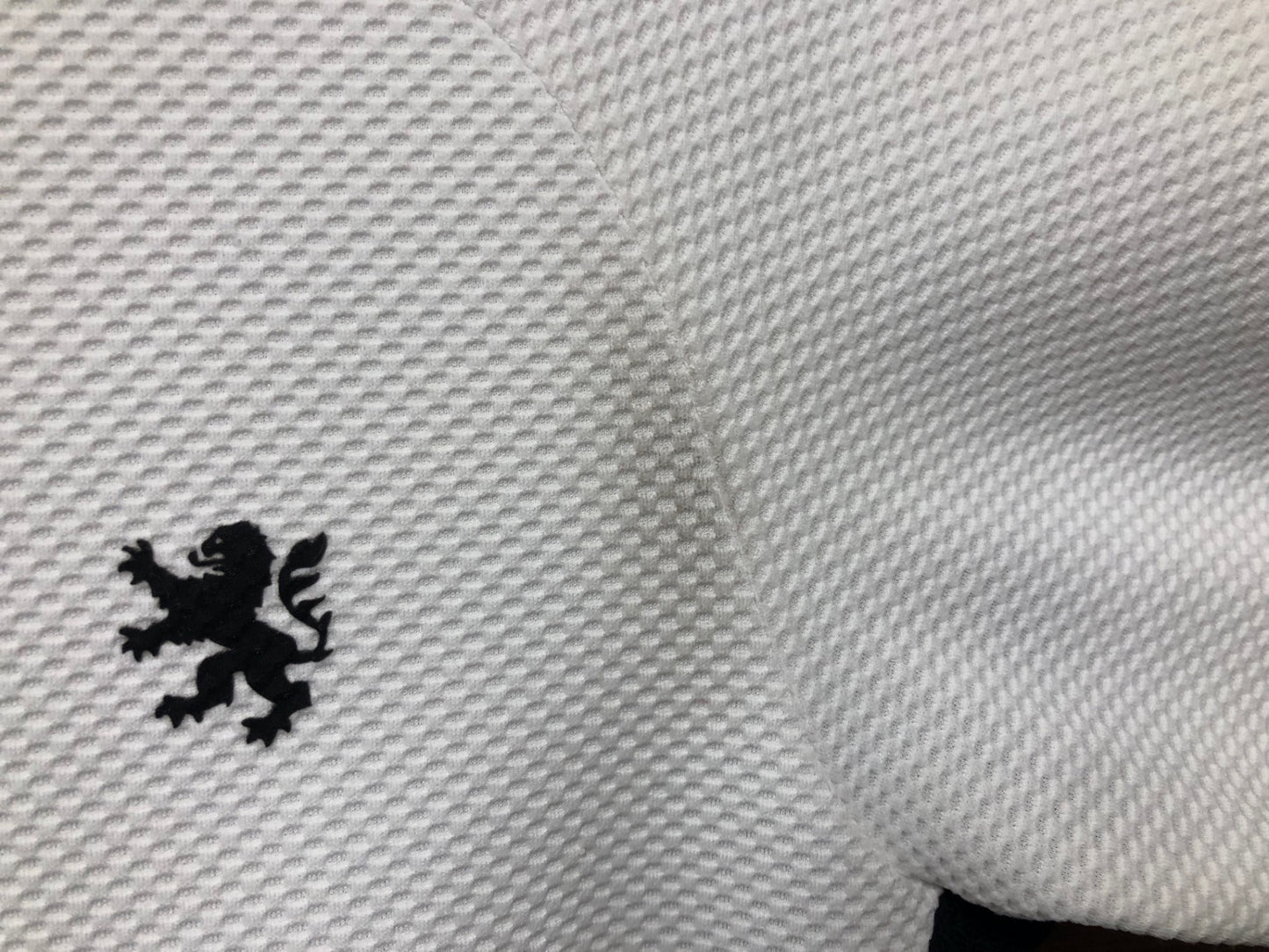 IQ762 リオンドカペルミュール Lion de KAPELMUUR 半袖 サイクルジャージ 白 M