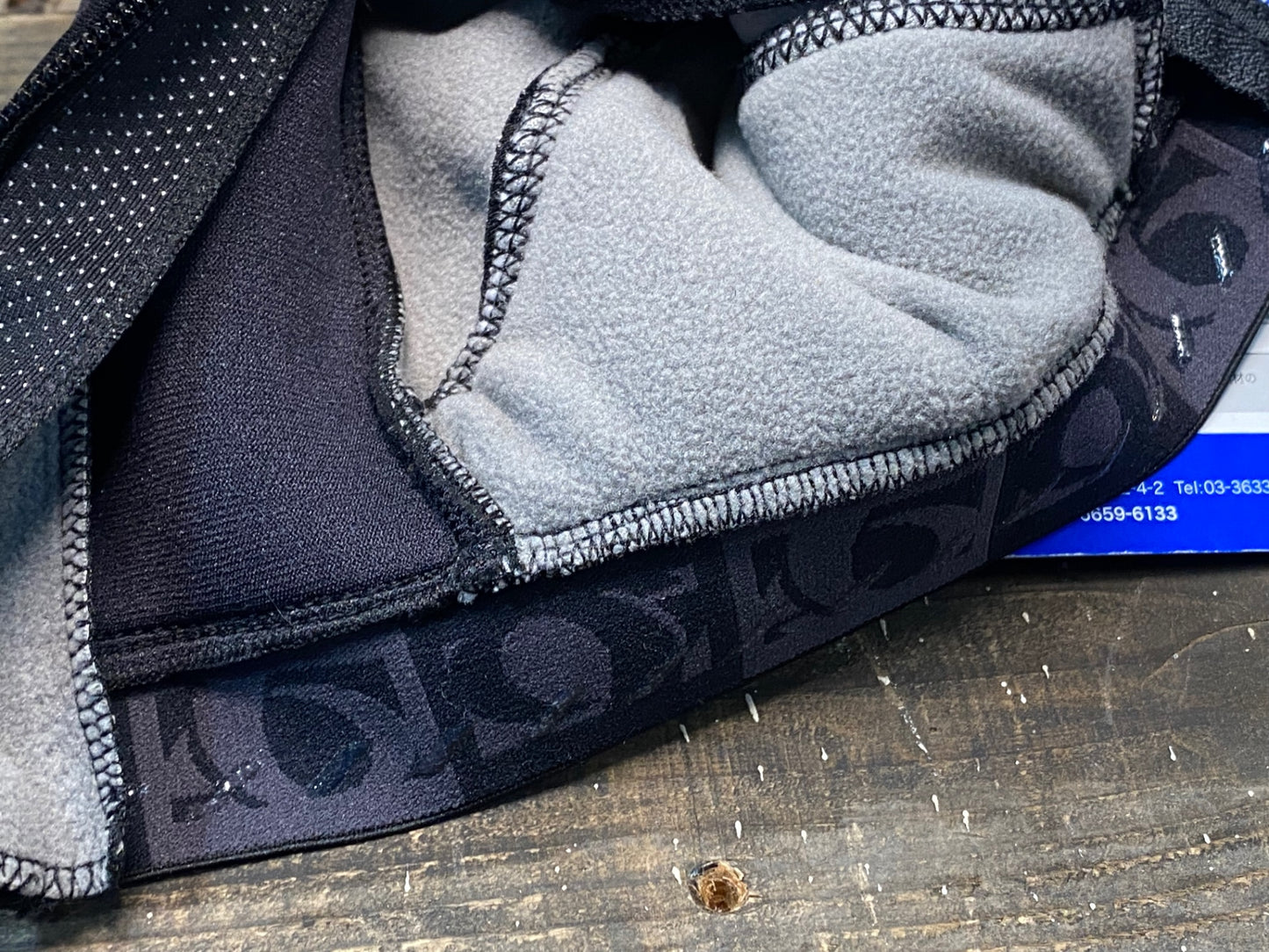 IN100 パールイズミ PEARL iZUMi プレミアム シューズカバー 黒 L 防風 裏起毛 未使用