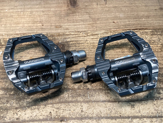 IY289 シマノ SHIMANO PD-EH500 ビンディングペダル 片面フラット SPD