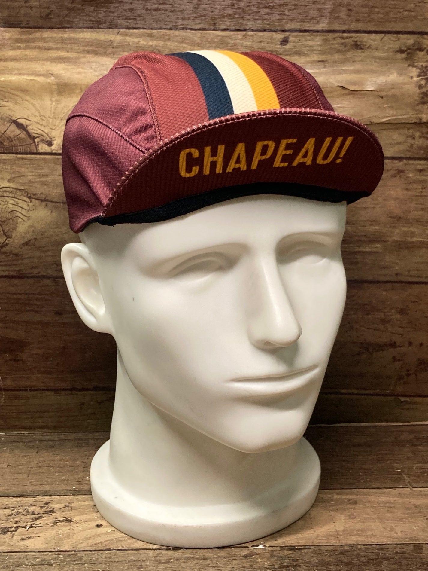 IL336 シャポー CHAPEAU! サイクルキャップ 茶 ワンサイズ