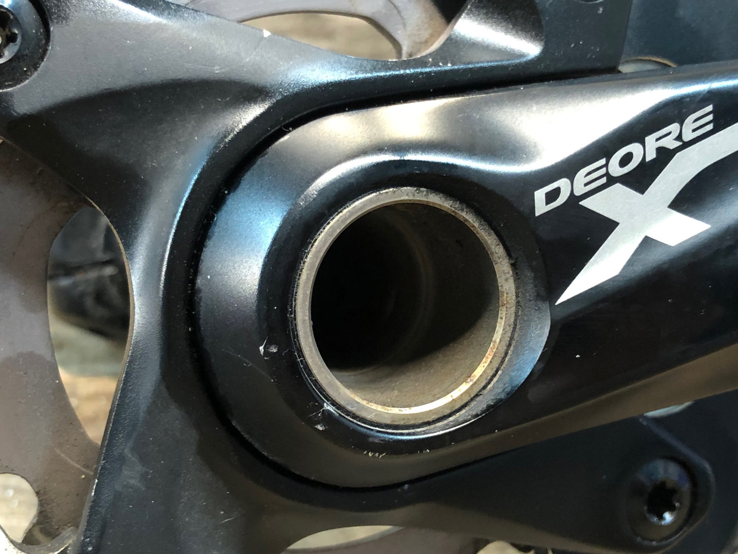 IU280 シマノ SHIMANO デオーレ deore XT FC-T780 トリプル クランクセット 170mm 38-24T