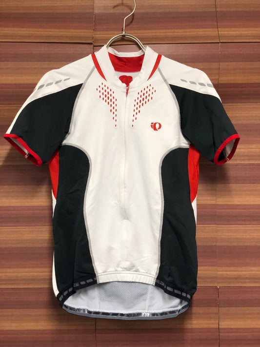 IV291 パールイズミ PEARL iZUMi 半袖サイクルジャージ 白 M