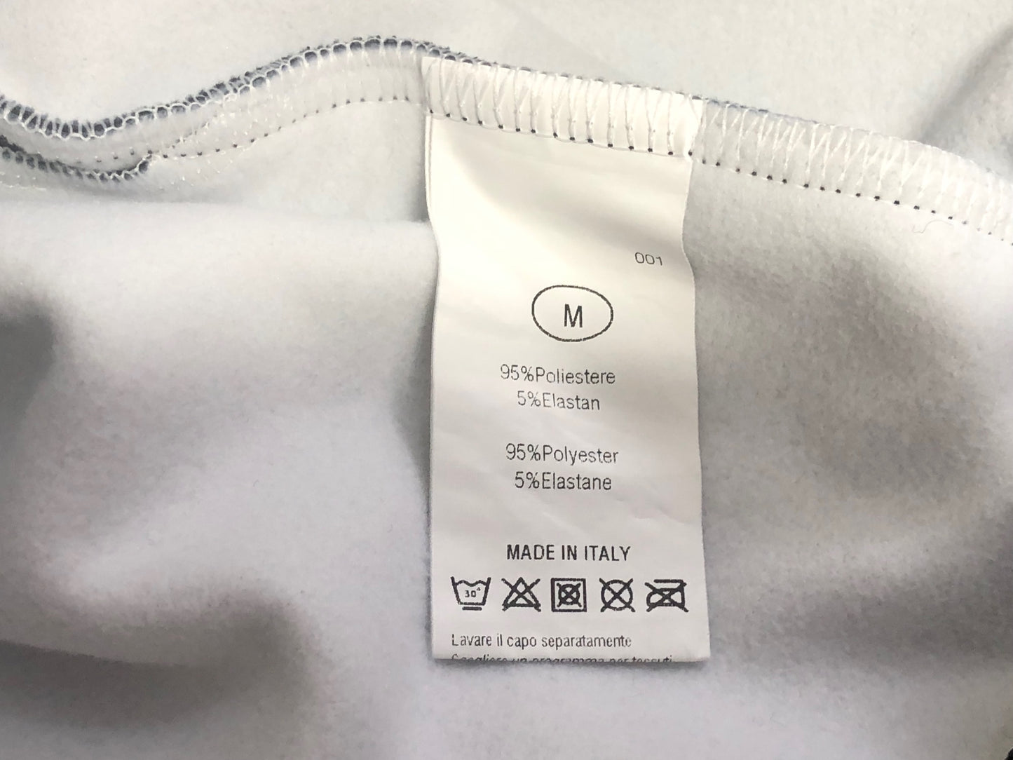 IV208 ジェッセージ GSG 長袖 サイクルジャケット 黒 白 M 裏起毛