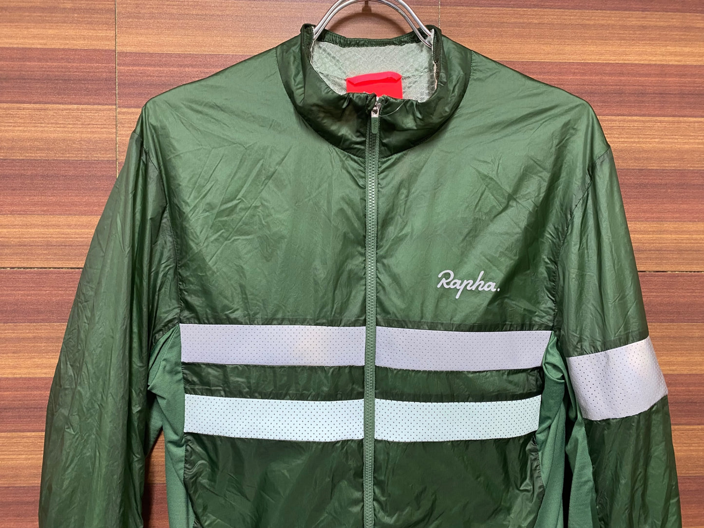 IE223 ラファ Rapha BREVET INSULATED JACKET 長袖 サイクルジャケット 緑 M