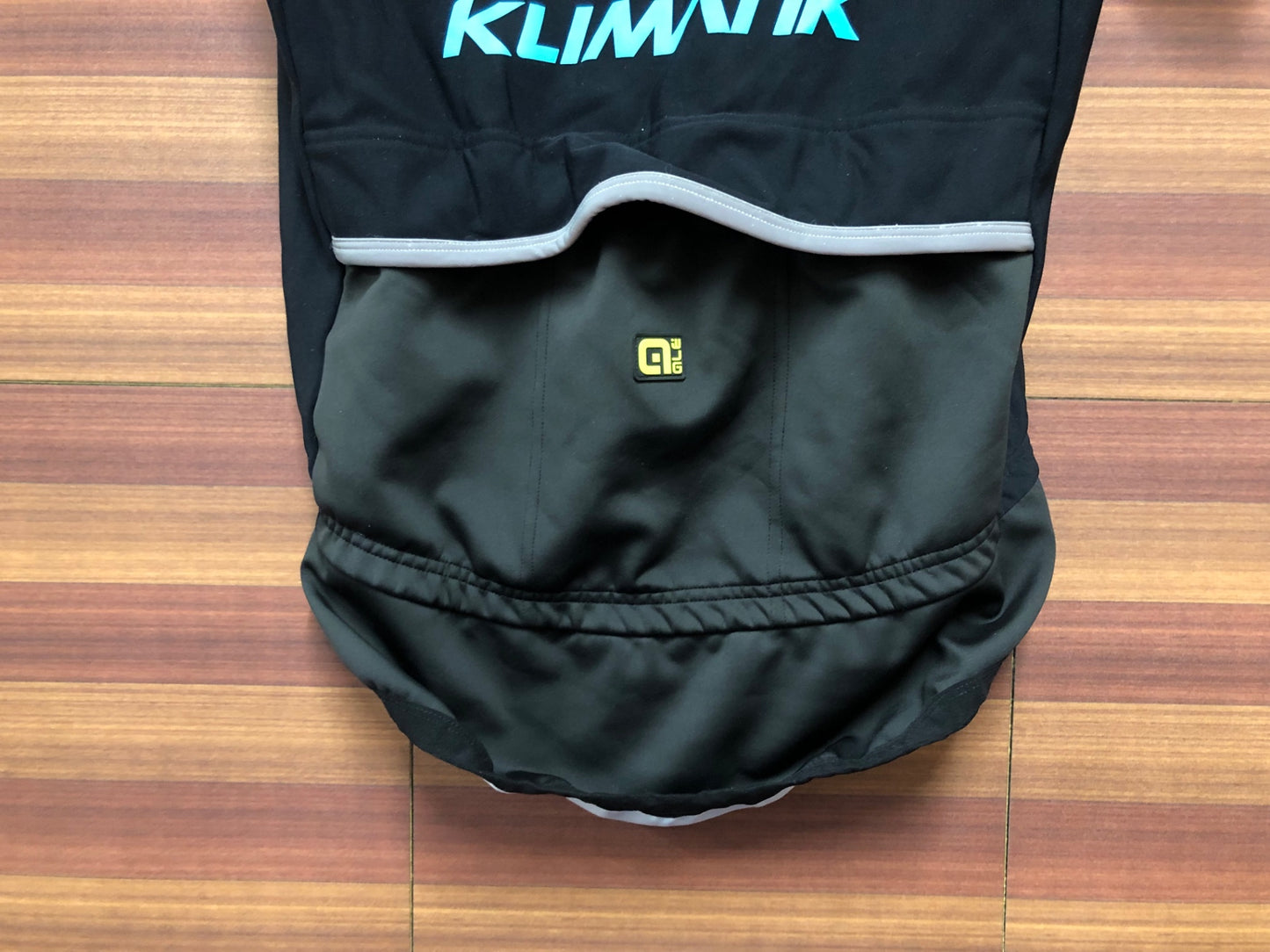 IM884 アレ ALE KLIMATIK 半袖 サイクルジャージ 黒 L 裏起毛