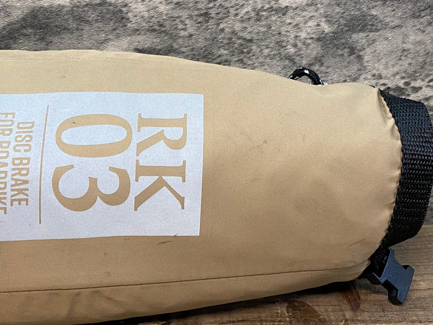 JB271 大久保製作所 マルト MARUTO RK03 横型 輪行袋 茶 ディスクブレーキロード用