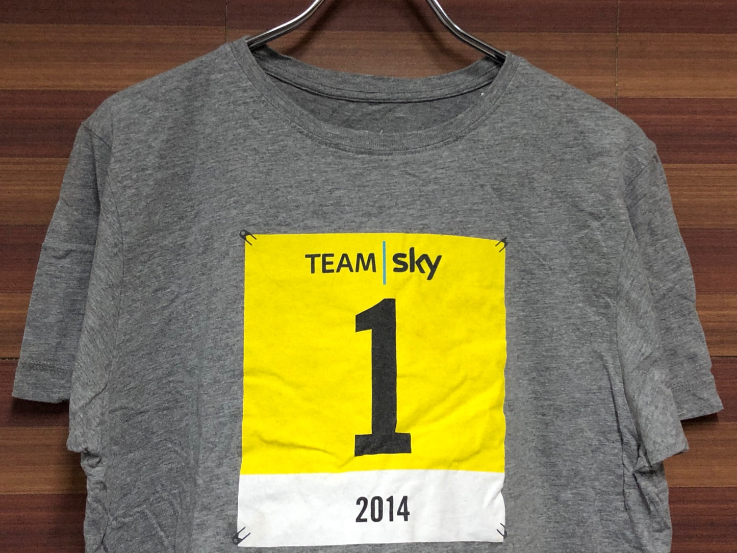 IO146 ラファ Rapha TEAM SKY Tシャツ 半袖 グレー M