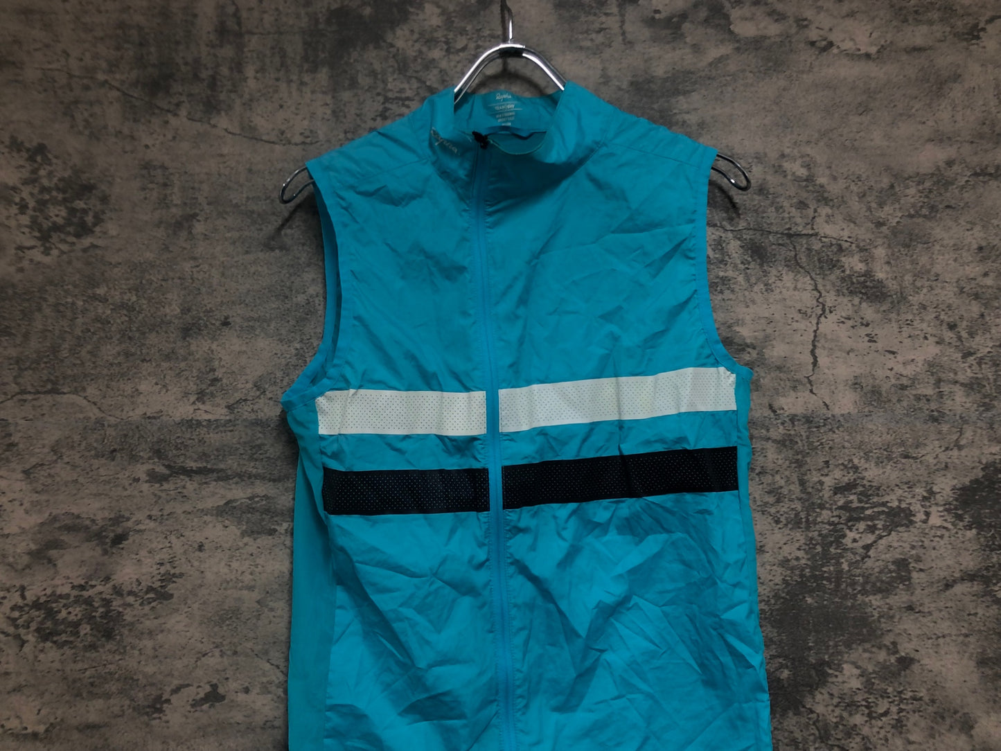 IW747 ラファ Rapha MEN'S TRAINING BREVET GILET サイクルベスト ジレ 水色 M TEAM sky