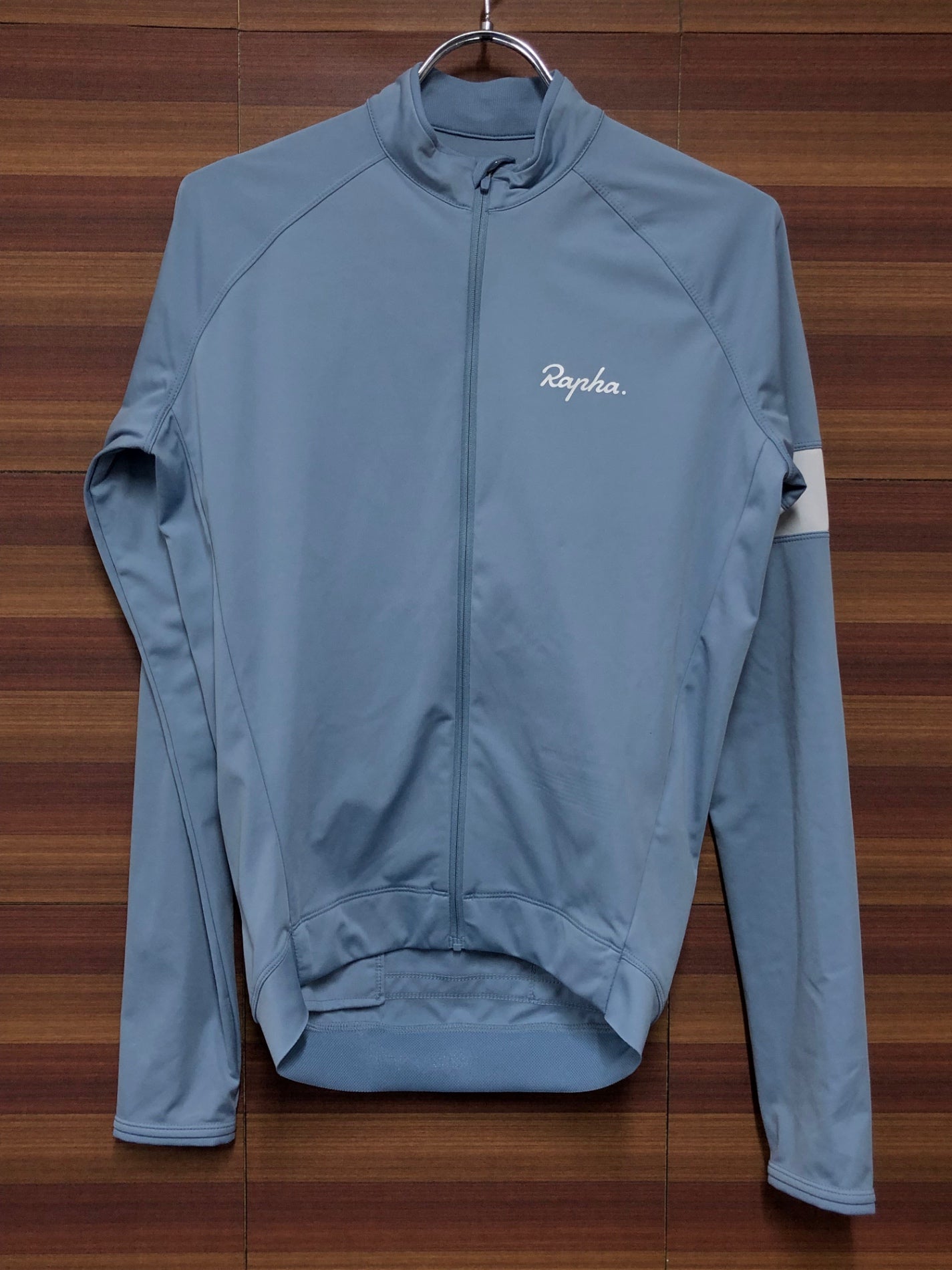 IN312 ラファ Rapha CORE LONG SLEEVE JERSEY 長袖 サイクルジャージ 水色 S