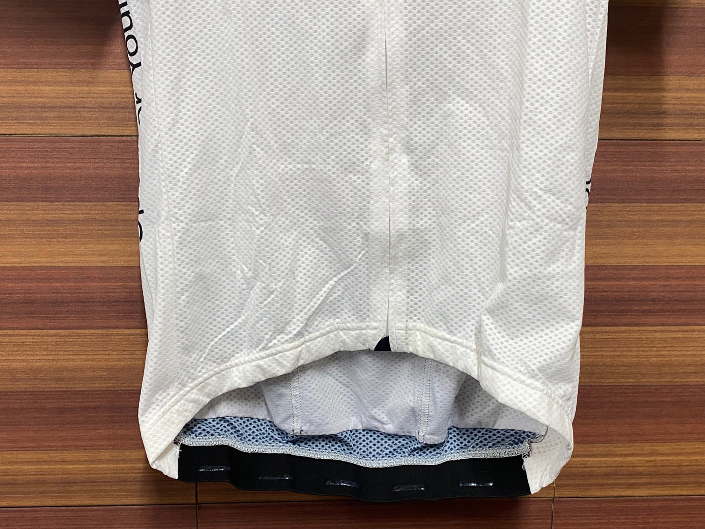 IT958 アソス assos 半袖 サイクルジャージ 白黒 M