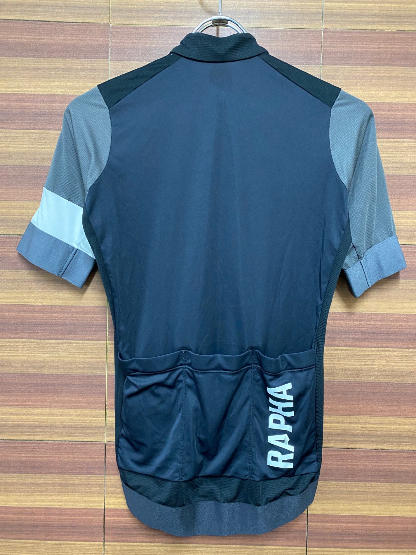 IJ417 ラファ Rapha PRO TEAM TRAINING JERSEY 半袖 サイクルジャージ 黒 S