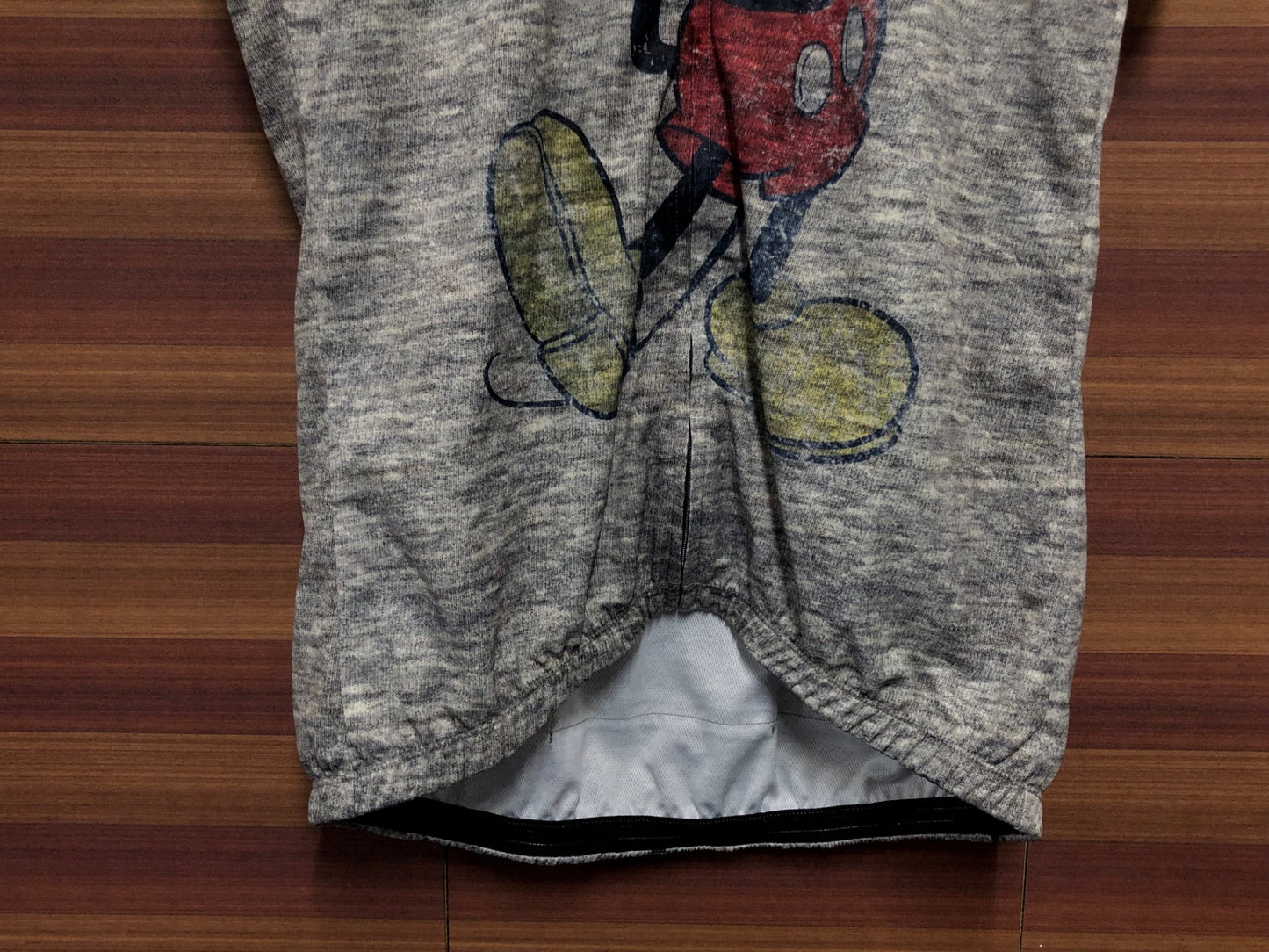 IN285 ナリフリ NARIFURI 半袖 サイクルジャージ ミッキー Lサイズ