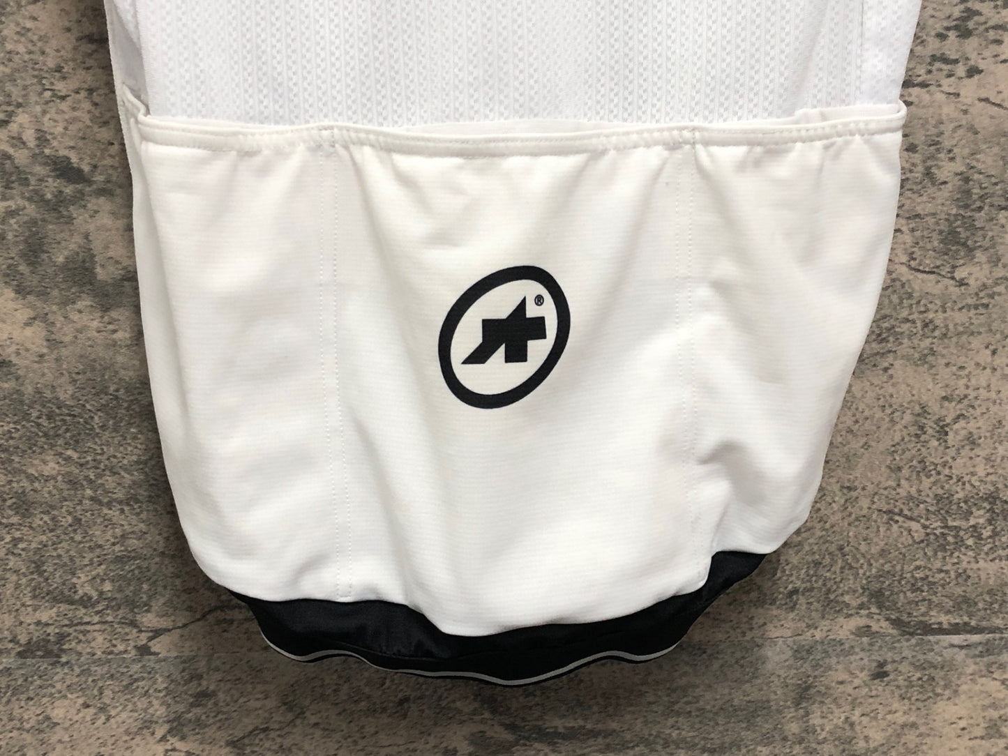 IX158 アソス assos FF1 RS SS Jersey 半袖 サイクルジャージ 白 L AMG PETRONAS MOTORSPORT