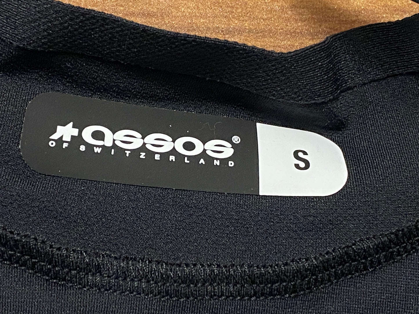 IT072 アソス assos EQUIPE RS Jersey S9 TARGA 半袖 サイクルジャージ 黒 白 S