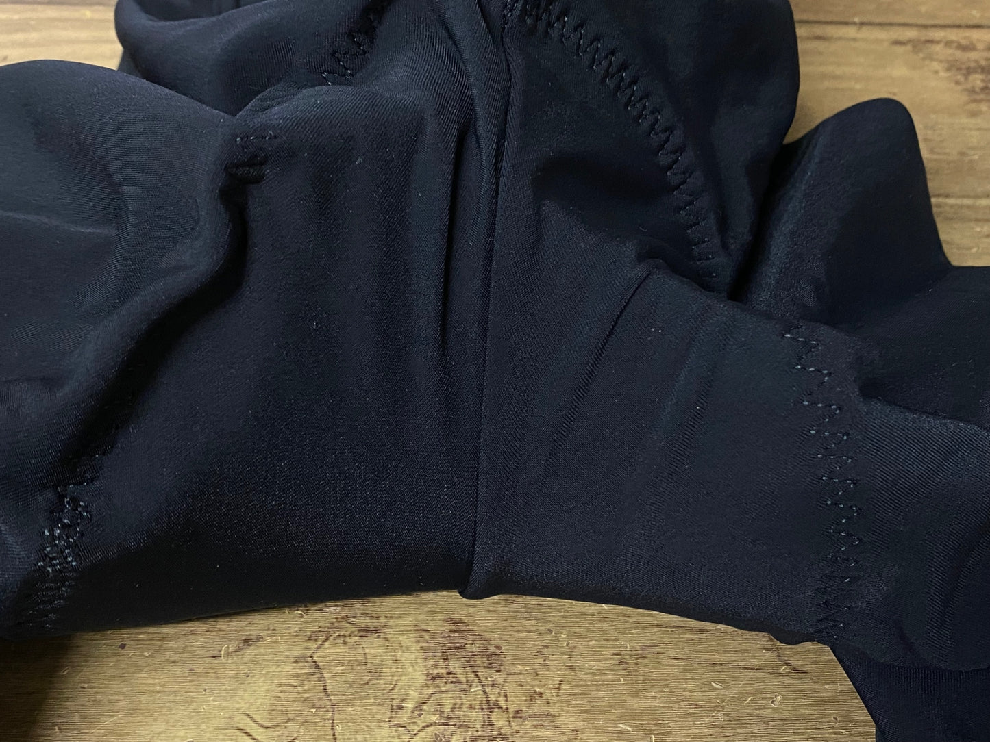 IR068 OZIO レーサータイツ 黒 レディース S 裏起毛 未使用