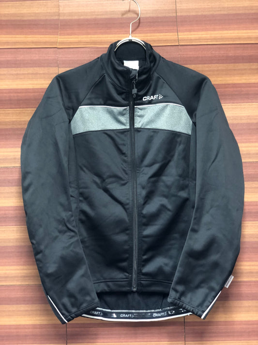 IR217 クラフト CRAFT 長袖サイクルジャケット 黒 XS 裏起毛