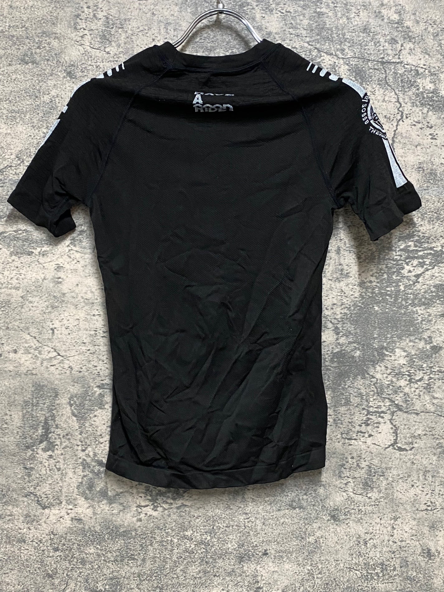 JB291 アソス assos SKINFOIL 2.4 半袖 ベースレイヤー 黒 SIZE0 SPRING/FALL