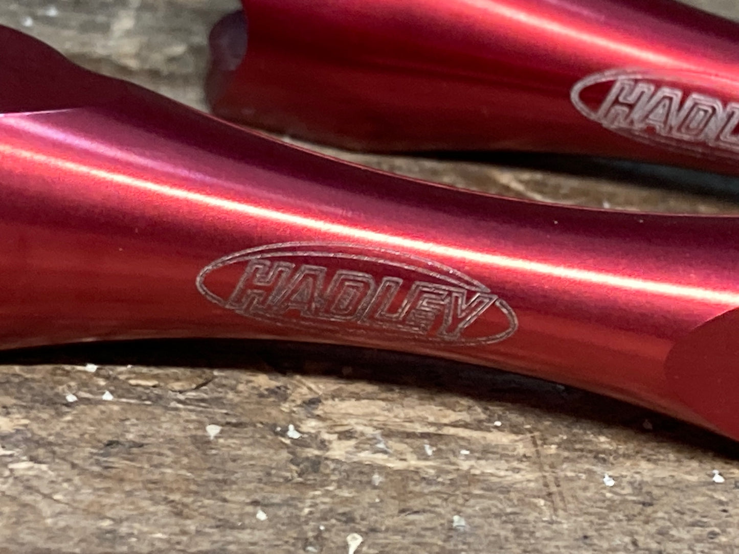 IN122 ハドレー HADLEY クリックリリース 前後セット 赤