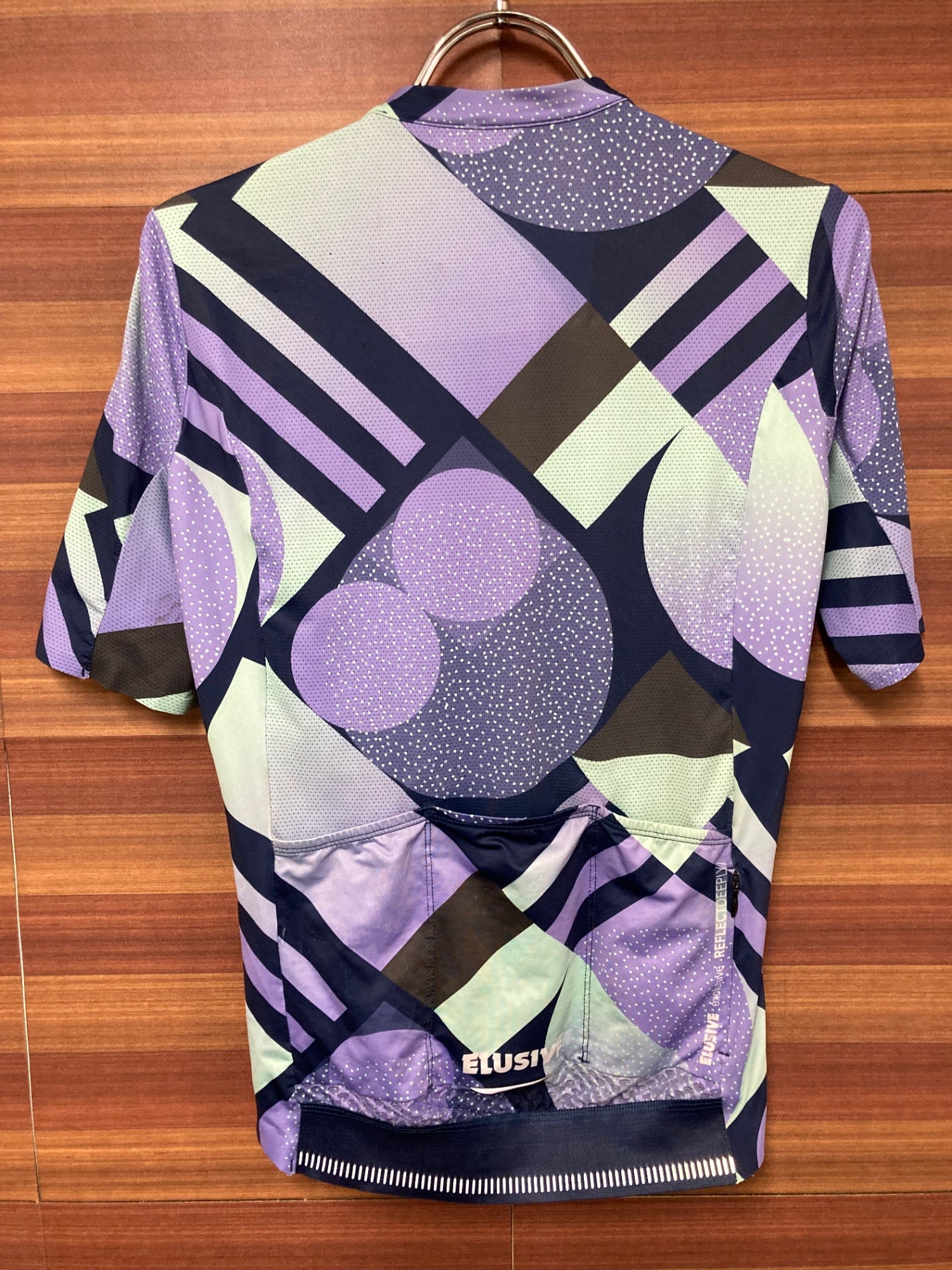 IM300 ELUSIVE 半袖 サイクルジャージ 総柄 S