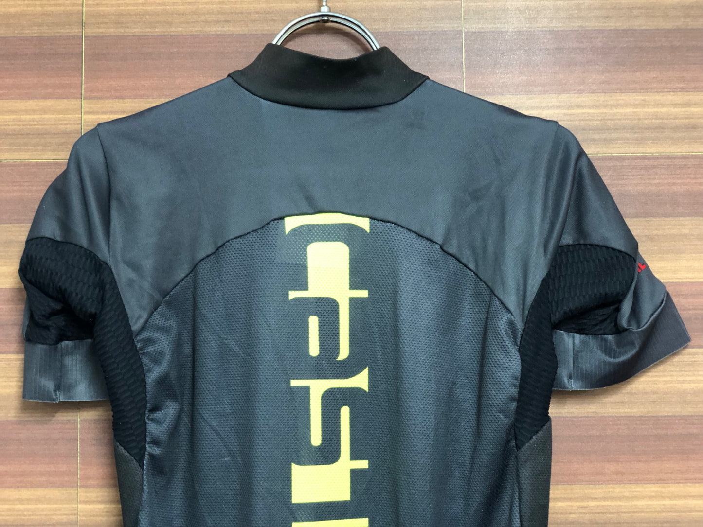 HY761 カステリ CASTELLI 半袖 サイクルジャージ 黒 S