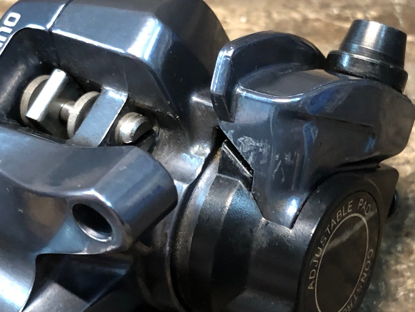 IU844 シマノ SHIMANO BR-CX77 ディスクブレーキ キャリパー 前後セット