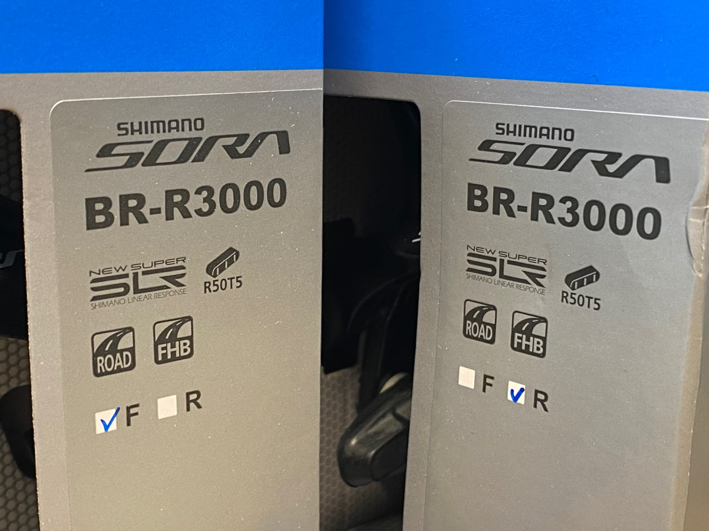 IB964 シマノ SHIMANO ソラ SORA BR-R3000 キャリパーブレーキ 前後セット