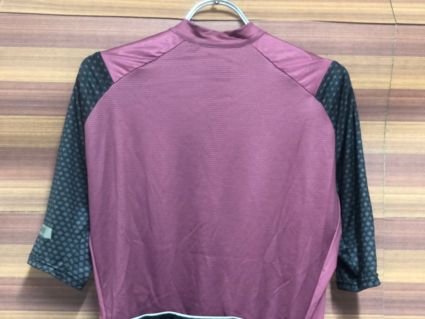 IN414 シマノ SHIMANO 半袖 サイクルジャージ ワインレッド L